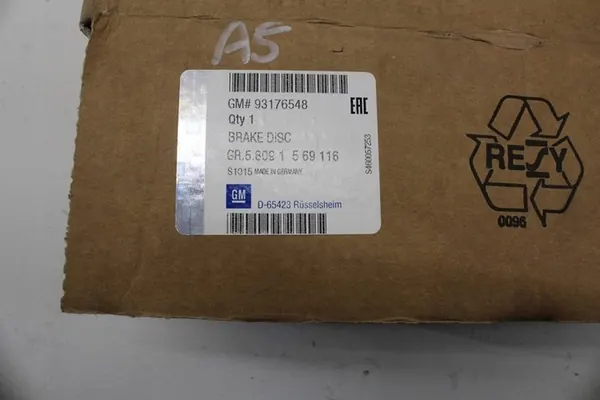 Achterremschijven OPEL ASTRA H CORSA C 93176548 image 5