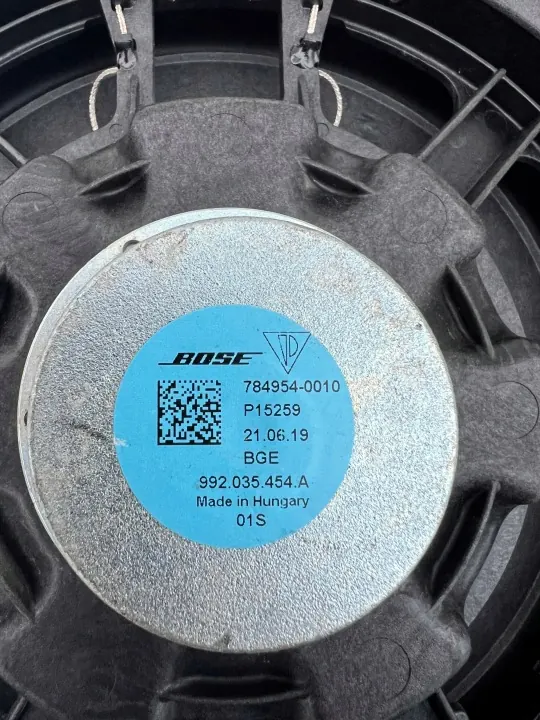 Altavoz de puerta Bose OEM 992035454A Porsche 911 992 image 3