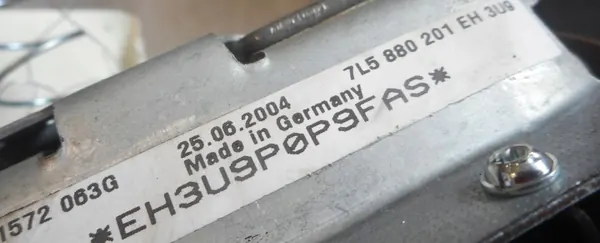 Airbag conductor Porsche Cayenne I OEM 7L5880201EH image 8