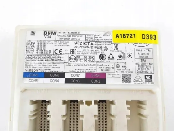 Module BSI BMW OEM 5A86B86 pour Série 2 F44 image 3