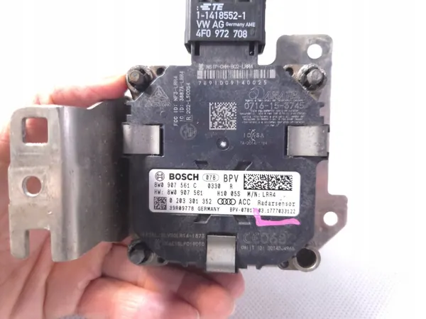 Sensor Radar ACC Audi A4 B9 OEM 8W0907561C Derecho image 3