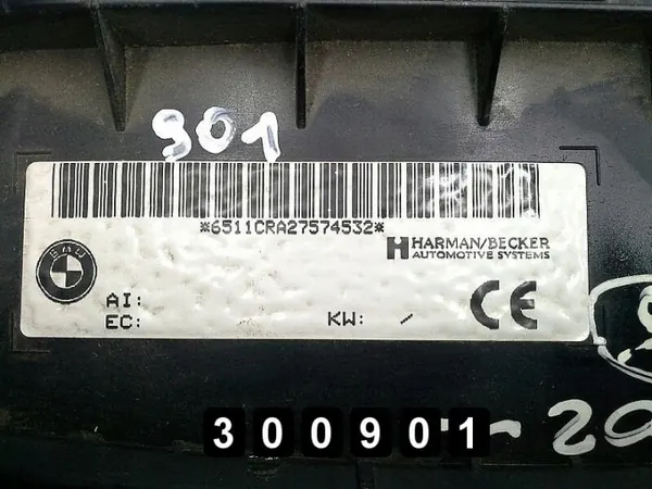 Gebruikt BMW-displayscherm OEM 6923811 - 7-serie 2005 image 4