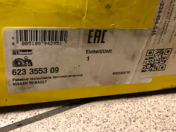 Schaeffler LuK kytkinsetti Renault Megane image 5