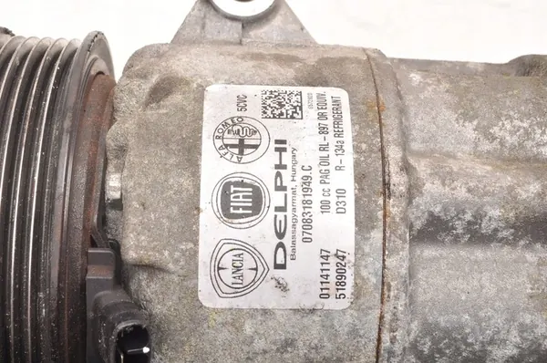 Compressore A/C Fiat 500L OE 51890247 image 3