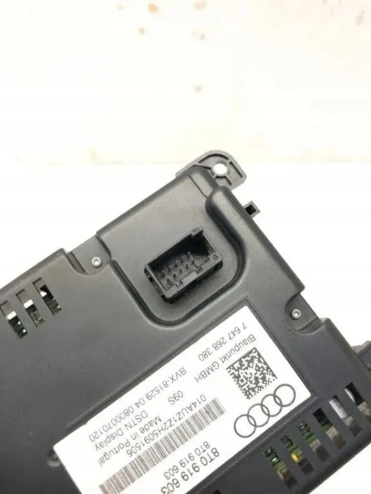 Écran navigation Audi Q5 OEM 7647268380 2010 image 5