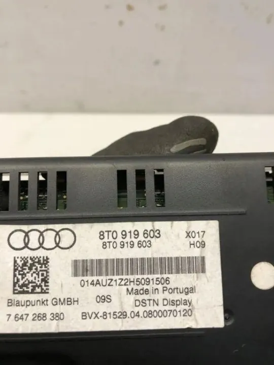 Écran navigation Audi Q5 OEM 7647268380 2010 image 6