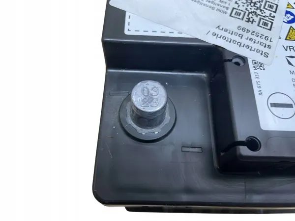 AGM Start-Stop Batteri OEM 9878488 12V 50Ah image 3