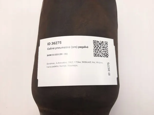 Airbag posteriore BMW X5 E53 2002 1095579 image 8