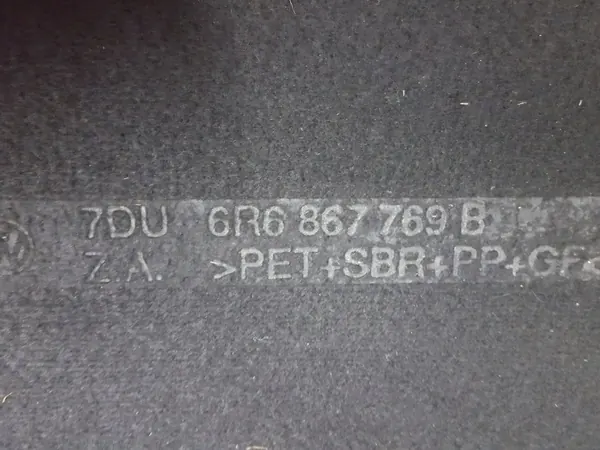 OEM 6R6867769B Étagre de coffre arrière VW Polo V image 5