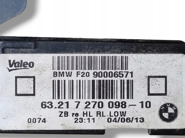 Luz trasera derecha BMW 1 F20/F21 2013 OEM 7270098 image 7