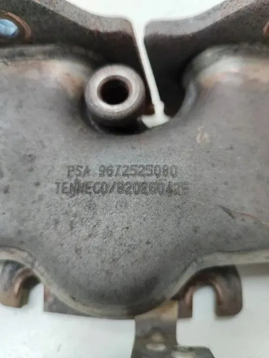 Collecteur d'échappement OEM 9672525080 Citroën DS4 2.0L image 6