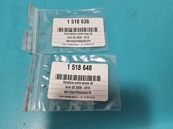 Ammortizzatore Anteriore Sinistro Audi Q5 08- OEM 8R0413029J image 3