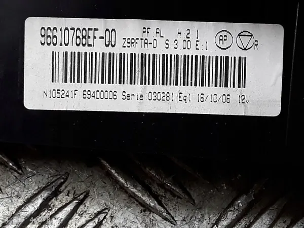 Peugeot 607 ilmastointiohjain OEM 96610768EF image 6