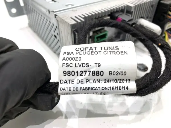 OEM 9810475880 Multimedia-stereo voor Peugeot 308 SW II image 4