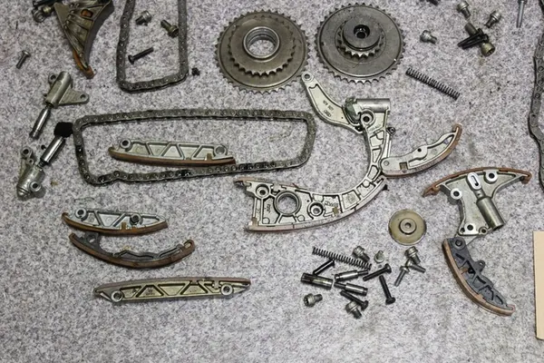 Komplett kamremssats AUDI A6 C6 3.0TDI 057109077 059109077E image 2