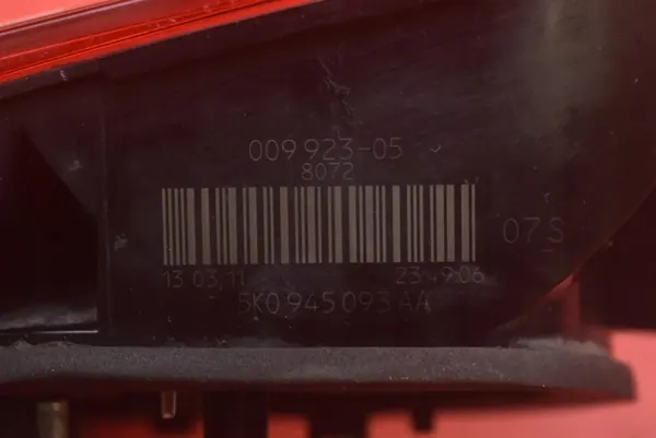 Lámpara Trasera Izquierda VW Golf 6 2008-2015 5K0945093AA image 10