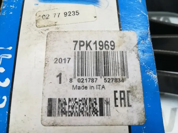 Renault Trafic II Alternatorriem OEM 7PK1969 image 5