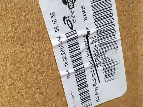 Teto Nissan Pulsar OEM 195059640010 - Usado image 3