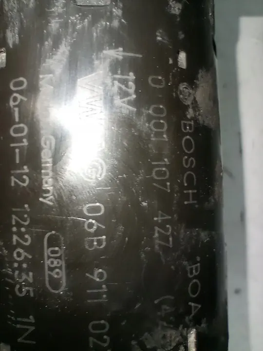 Arrancador Audi A4 B7 2.0 TFSI OE 06B911023A image 6