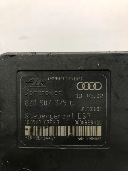 Controlador Bomba ABS OEM 8Z0907379C 8Z614517E Usado image 3