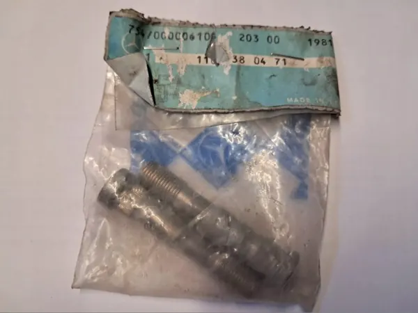 2x Pasador de pistón OEM 1100380471 Mercedes W123 M110 image 2