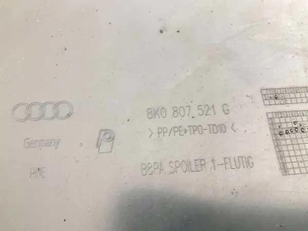 AUDI A4 B8 LIFT 12-16 Bakre Stötfångardiffusor 8K0807521G image 6
