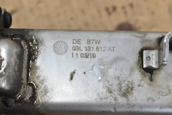 EGR Pakokaasun Jäähdytin VW GOLF VI AUDI A3 8P SEAT LEON II 1.6 TDI image 4