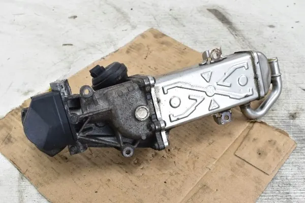 EGR Pakokaasun Jäähdytin VW GOLF VI AUDI A3 8P SEAT LEON II 1.6 TDI image 8