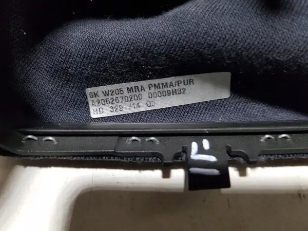 Pomo de mudanças Mercedes W205 OEM 2052670200 image 8