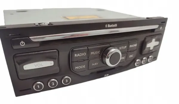 Radio Navegación Citroen C4 Grand Picasso OEM 96661986XT image 3