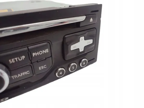 Radio Navegación Citroen C4 Grand Picasso OEM 96661986XT image 4