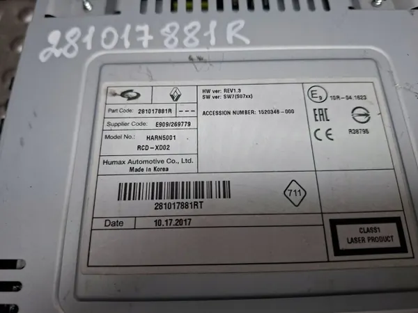 CD-wisselaar OEM S26312455 voor Renault Talisman image 3