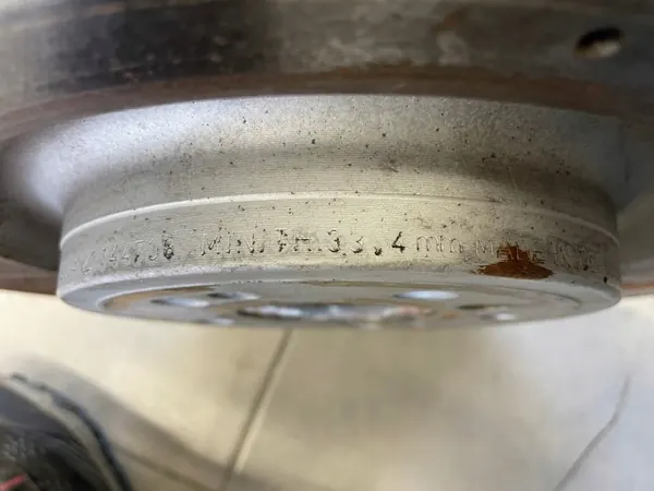 Remset voor OEM TARCZE HAMULCOWE PRZÓD MERCEDES X166 image 7