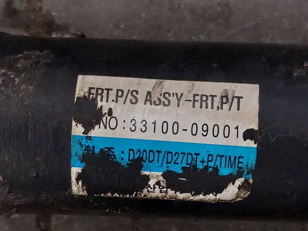 Framdrivningsaxel Ssangyong Kyron I 2.0 XDI 33100-09001 image 4