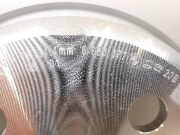 Disco de Freio Dianteiro Direito 374X36 BMW 3 G20 X6 G06 X7 G07 image 3