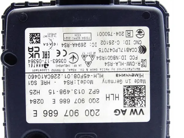 Rijstrookassistent radar OEM 2Q0907686E voor Skoda Octavia IV image 4
