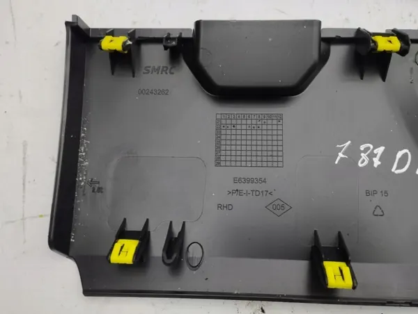 Renault Megane E-Tech 2022 Tunnel-Seitenabdeckung OEM E6399354 image 7