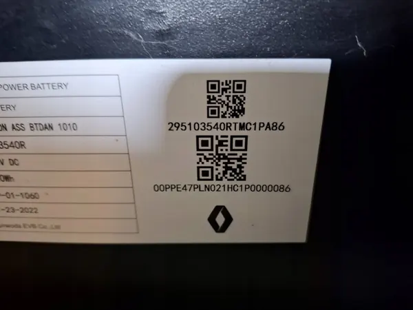 Dacia Spring 2022 Akku OEM 295103540R, 210 Ah image 8