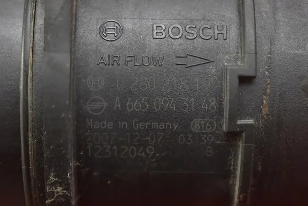 Luchtmassameter SsangYong Rodius 1 2.7 XDI 04-13 A6650943148 image 8