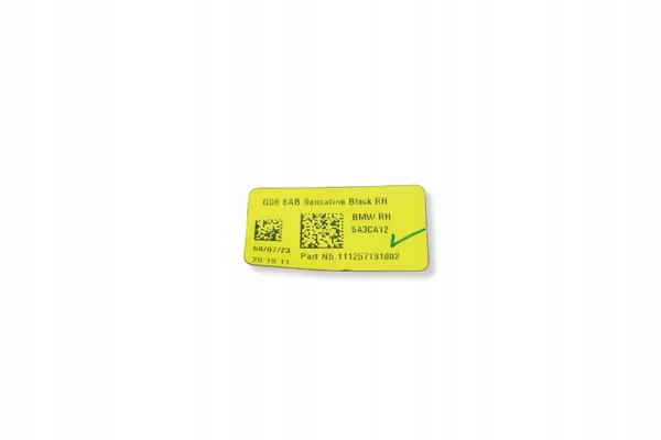 Airbag lateral OEM 5A3CA12 para BMW X6 G06 direito traseiro image 4