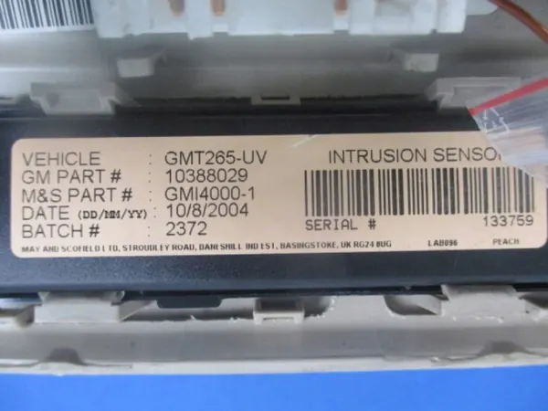 Cadillac SRX Interrupteur Ventilateur Toit Ouvrant OEM 01 image 6