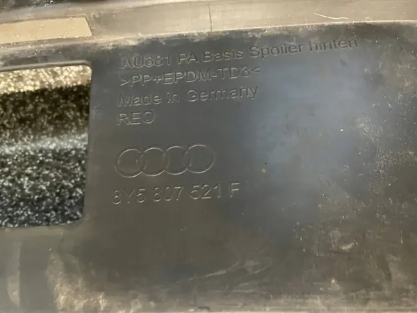 Audi A3 Heckstoßstange Abdeckung OEM 8Y5807521F image 6