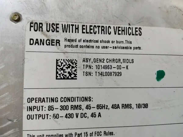 Onduleur Tesla OEM 101496300K pour Model S 2016 image 10