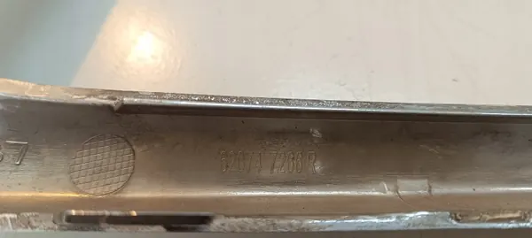 OEM 620747266R Right Front Bumper Chrome Frame image 8