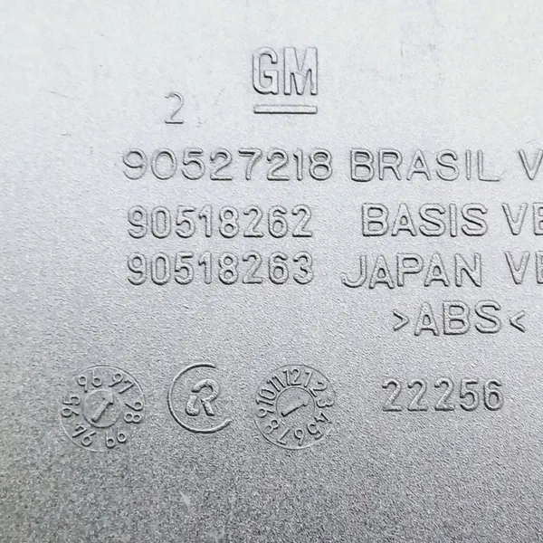 Moldura de placa traseira Opel Astra G HB 90527218 image 4