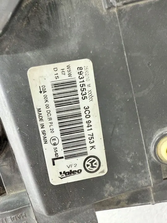Vasen BI-XENON ajovalaisin Volkswagen PASSAT B6 89315535 image 9