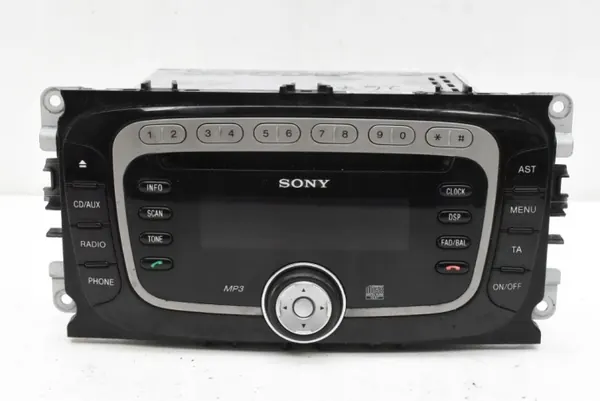 Radio CD AUX BS7T-18C939-AG Ford S-MAX MK1 06-10 image 2