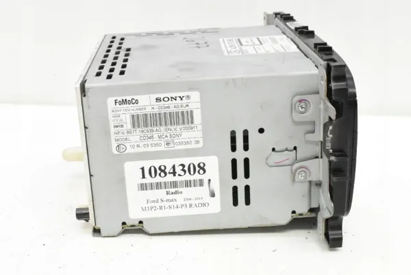 Radio CD AUX BS7T-18C939-AG Ford S-MAX MK1 06-10 image 5