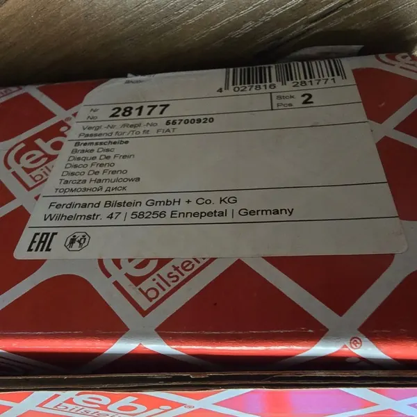 Febi Bilstein Remschijf image 2