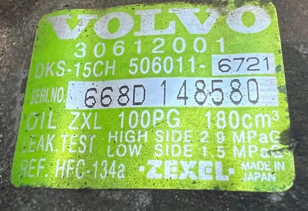 OEM 8708581 Klimakompressor für Volvo V70 II XC90 image 4